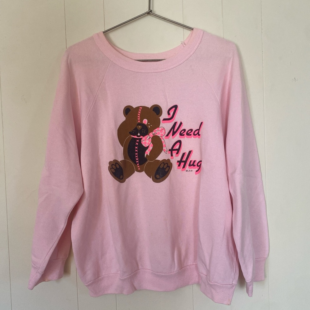 vintage bear sweatshirt